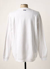 Sweat-shirt blanc FILA pour homme seconde vue