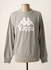 Sweat-shirt gris KAPPA pour homme seconde vue