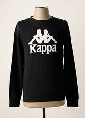 Sweat-shirt noir KAPPA pour homme seconde vue