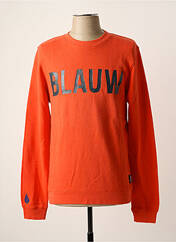 Sweat-shirt orange SCOTCH & SODA pour homme seconde vue