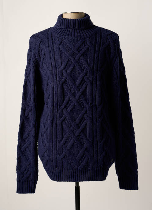 Pull col roulé bleu DN.SIXTY SEVEN pour homme