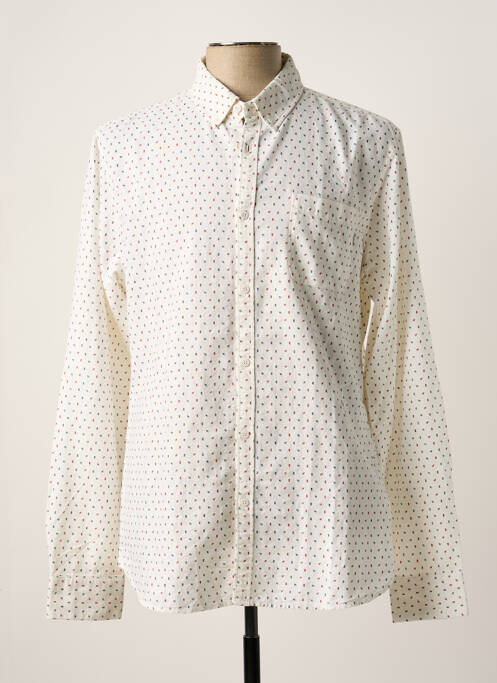 Chemise manches longues blanc SCOTCH & SODA pour homme