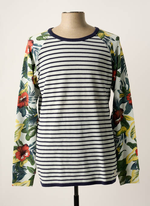 Pull blanc SCOTCH & SODA pour homme