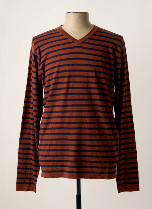Pull marron SCOTCH & SODA pour homme