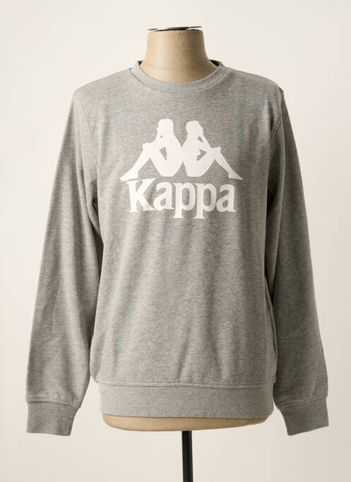 Sweat-shirt gris KAPPA pour homme