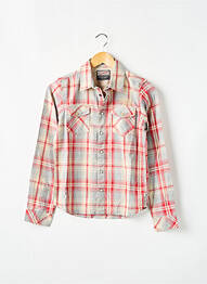 Chemise manches longues manches longues rouge PETROL INDUSTRIES garcon