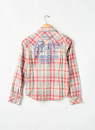 Chemise manches longues manches longues rouge PETROL INDUSTRIES garçon