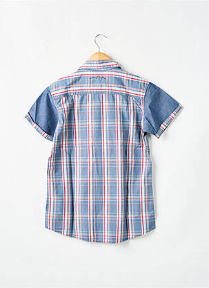 Chemise manches courtes poches bleu TEDDY SMITH garcon