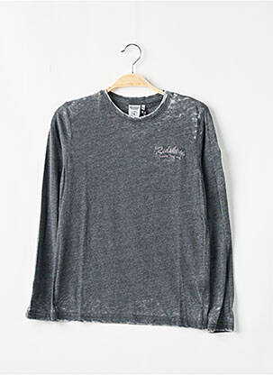 T-shirt manches longues manches longues gris REDSKINS garçon