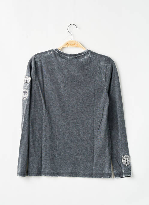 T-shirt manches longues manches longues gris REDSKINS garcon