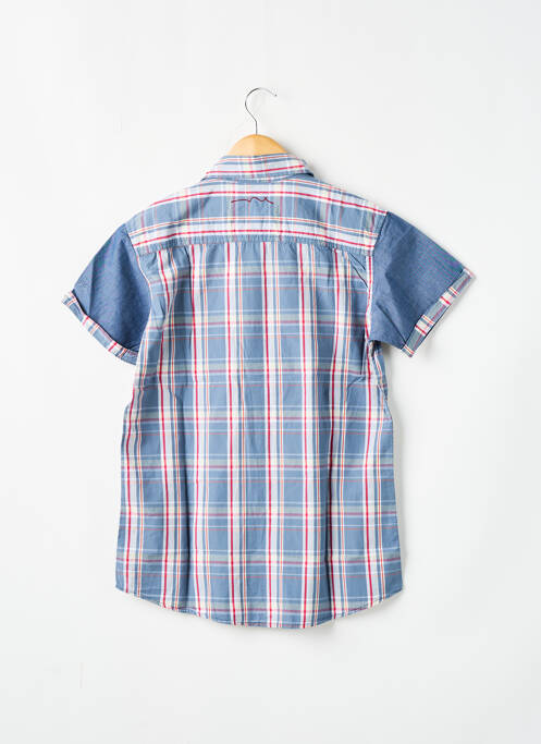 Chemise manches courtes bleu TEDDY SMITH pour garçon