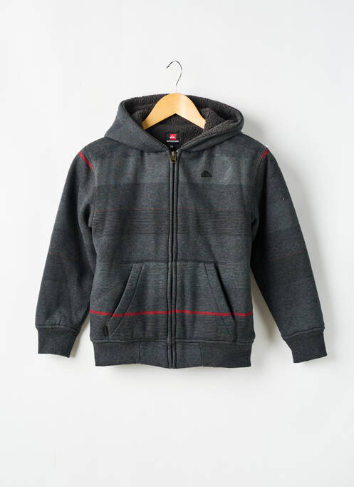 Veste casual gris QUIKSILVER pour garçon