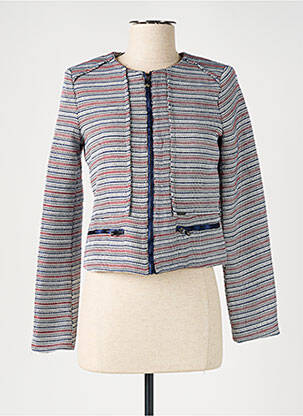Veste casual epaulette bleu SALSA femme