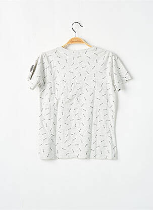 T-shirt coupe droite manches courtes gris LE TEMPS DES CERISES garçon