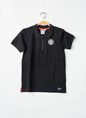 Polo noir REDSKINS pour garçon seconde vue