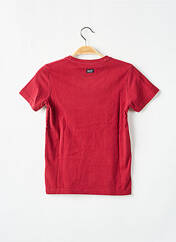 T-shirt rouge PETROL INDUSTRIES pour garçon seconde vue