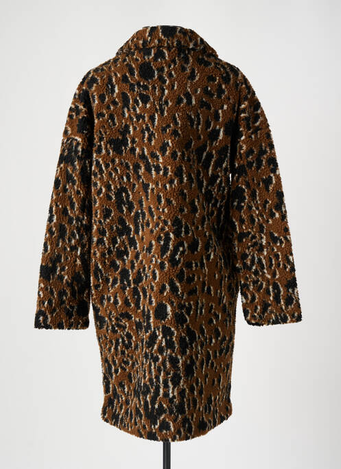 Manteau long marron MINIMUM pour femme