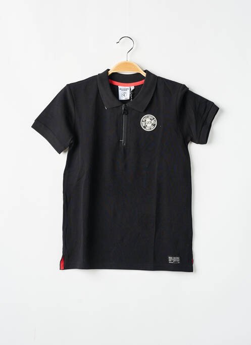 Polo noir REDSKINS pour garçon