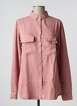 Chemisier poches poitrine manches longues rose DN.SIXTY SEVEN femme