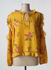 Blouse jaune GRACE & MILA pour femme seconde vue