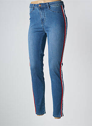 Jeans skinny taille normale taille normale bleu TEDDY SMITH femme