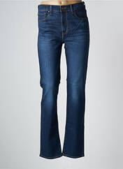 Jeans coupe droite bleu LEVIS pour femme seconde vue