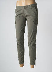 Pantalon cargo vert LE TEMPS DES CERISES pour femme seconde vue