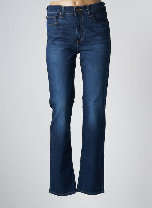 Jeans coupe droite bleu LEVIS pour femme