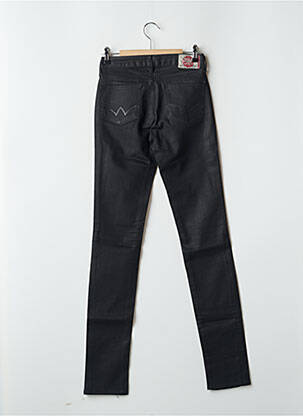 Jeans skinny stretch taille basse noir LE TEMPS DES CERISES femme