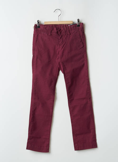 Pantalon chino violet TEDDY SMITH pour garçon