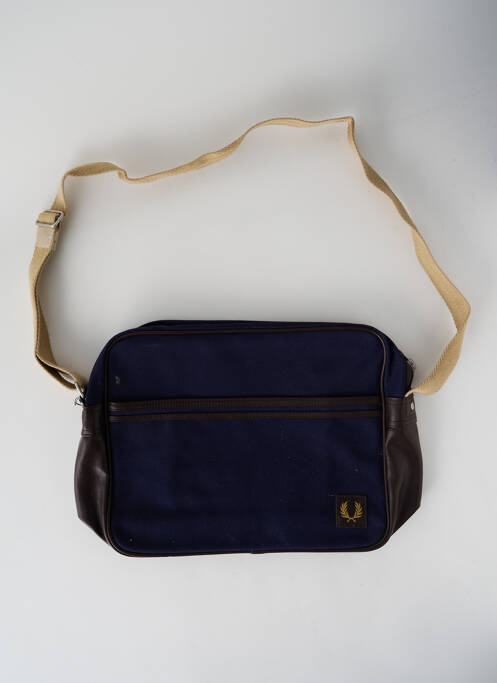 Sac bleu FRED PERRY pour homme