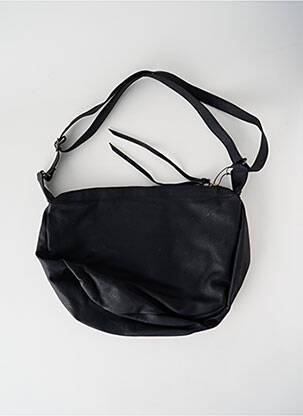 Sac fermeture zippée forme rectangulaire noir KOTHAI femme