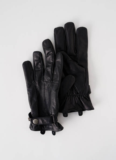 Gants noir TWO ANGLE pour homme