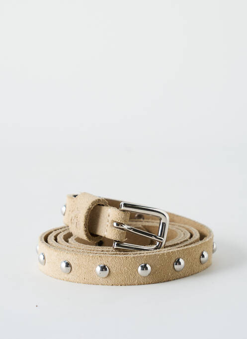 Ceinture beige LE TEMPS DES CERISES pour femme