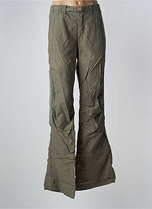 Pantalon flare taille normale taille normale vert FREEMAN T.PORTER femme