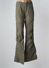 Pantalon flare taille normale taille normale vert FREEMAN T.PORTER femme