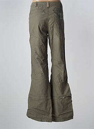 Pantalon flare taille normale taille normale vert FREEMAN T.PORTER femme