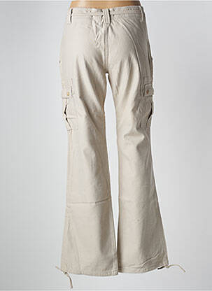Pantalon cargo taille normale taille normale beige TEDDY SMITH femme