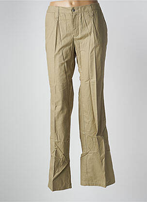Pantalon flare taille normale taille normale vert TEDDY SMITH femme