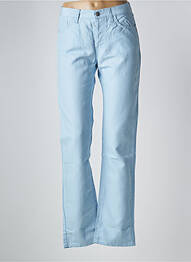 Jeans coupe droite taille normale taille normale bleu TEDDY SMITH femme