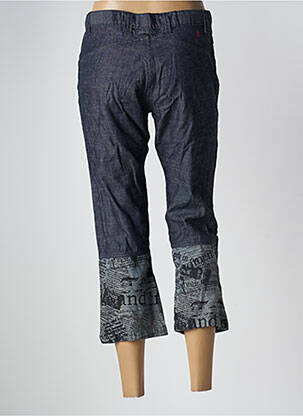 Pantacourt taille normale taille normale bleu TEDDY SMITH femme