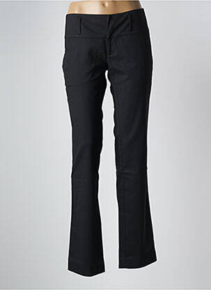 Pantalon chino noir FREEMAN T.PORTER pour femme