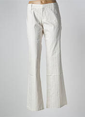 Pantalon flare beige FREEMAN T.PORTER pour femme seconde vue