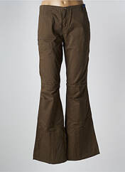 Pantalon flare vert TEDDY SMITH pour femme seconde vue