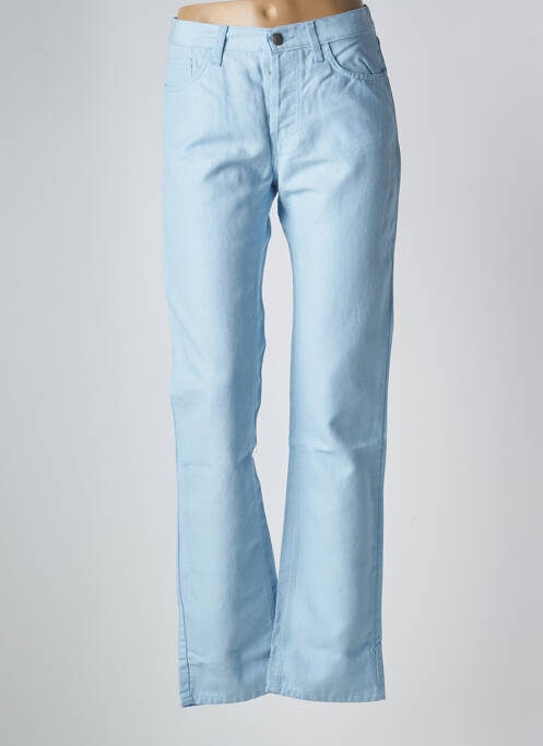 Jeans coupe droite taille normale taille normale bleu TEDDY SMITH femme