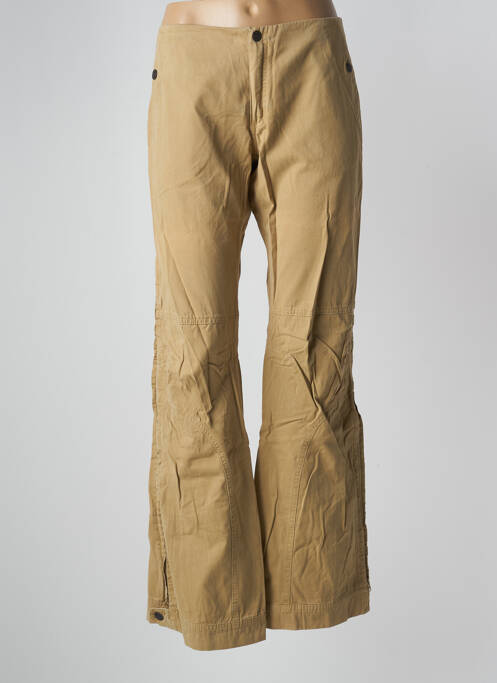 Pantalon flare beige FREEMAN T.PORTER pour femme