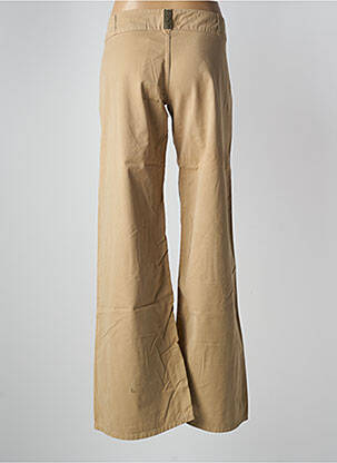 Pantalon flare taille basse taille basse beige FREEMAN T.PORTER femme