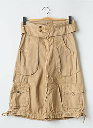 Pantacourt taille basse taille basse beige ONLY femme