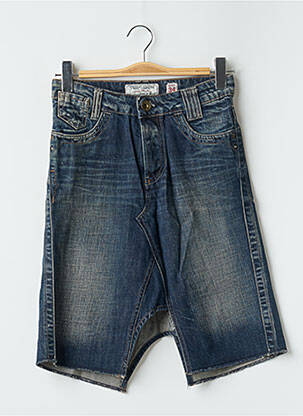 Jupe courte poches bleu TEDDY SMITH femme