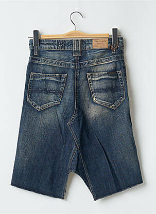 Jupe courte poches bleu TEDDY SMITH femme